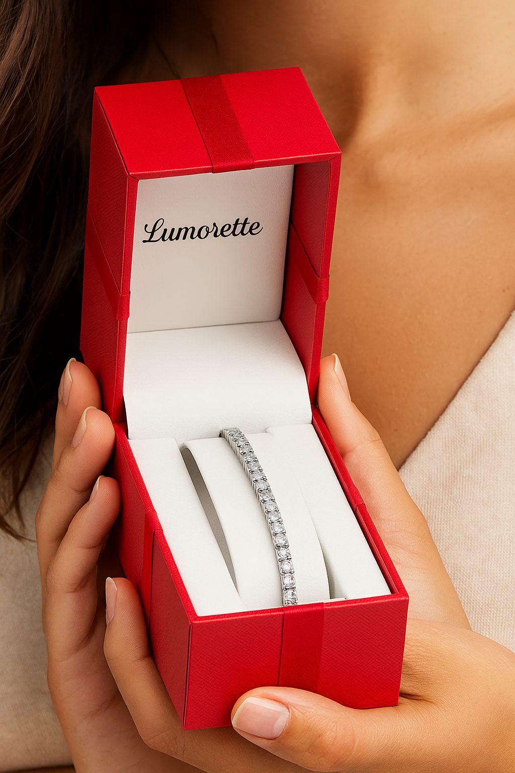 Lumorette™ Diamond Tennis Bracelet